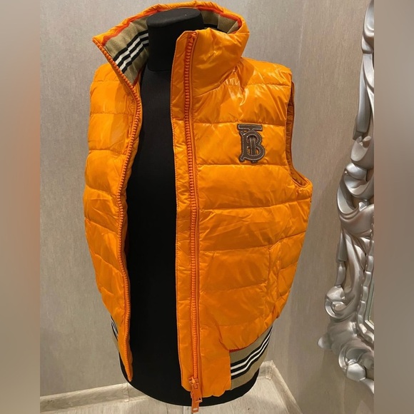 Icon Stripe Detail Down-filled Puffer Gilet vest - Picture 1 of 9